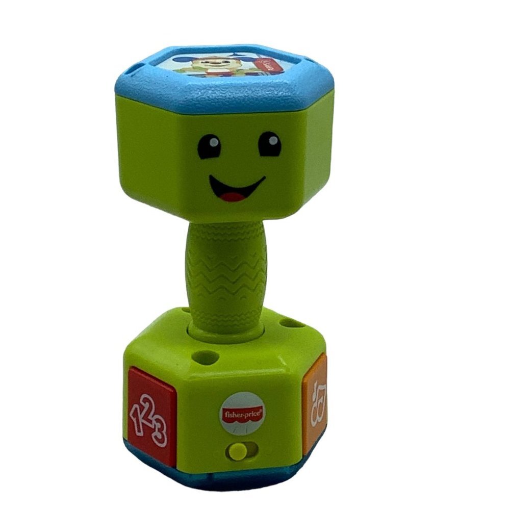 Fisher-Price Countin' Reps Laugh and Learn Dumbbell Counting Opposites 6-36 Mos